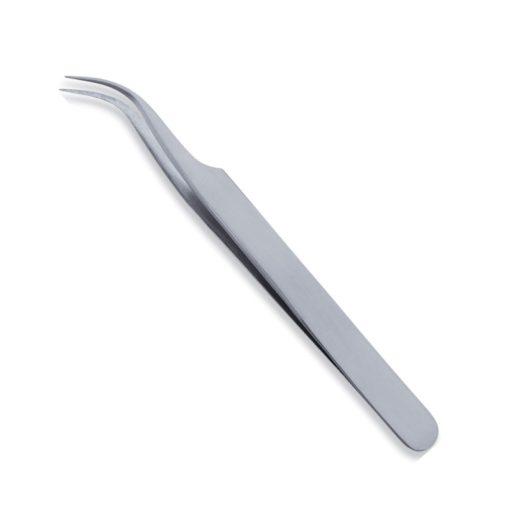 Curved tweezers
