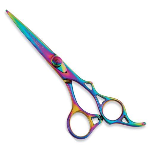 Rainbow Finish Hair Cutting Scissor